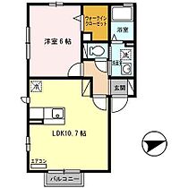 シャルマン2 102 ｜ 秋田県秋田市茨島7丁目（賃貸アパート1LDK・1階・40.43㎡） その2