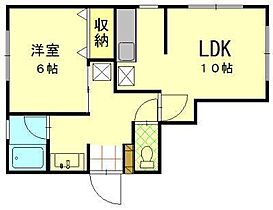 フラワーパークA 203 ｜ 秋田県秋田市手形字中谷地（賃貸アパート1LDK・2階・41.04㎡） その2