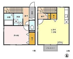 ローズコートプルミエ 102 ｜ 秋田県秋田市東通観音前（賃貸アパート1LDK・1階・50.66㎡） その2