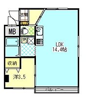 ジョイシード大町 506 ｜ 秋田県秋田市大町4丁目（賃貸マンション1LDK・5階・40.53㎡） その2