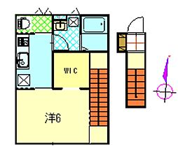 間取図画像 1K