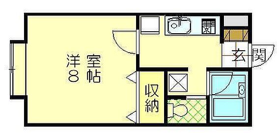 メゾンドペルル3_間取り_0