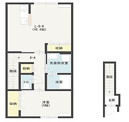 AMA ST 1LDKの間取図画像