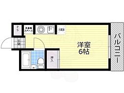 カレッジハウスイースト 1階/-