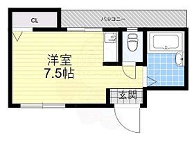 ネオセレス三番館  ｜ 大阪府吹田市岸部南１丁目（賃貸マンション1R・4階・19.80㎡） その2