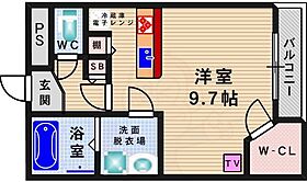 レオパレスリビエルブランシェ2 101 ｜ 大阪府茨木市白川２丁目（賃貸アパート1R・1階・31.05㎡） その2