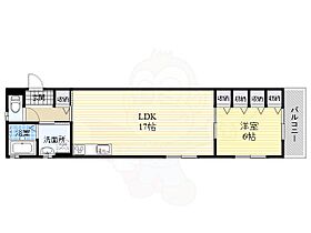 クリエオーレ太田1  ｜ 大阪府茨木市太田３丁目（賃貸アパート1LDK・2階・51.26㎡） その2