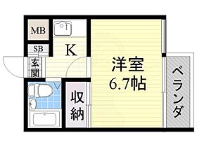 ホーミーレジデンス  ｜ 大阪府高槻市宮田町３丁目4番1号（賃貸マンション1K・2階・20.00㎡） その2