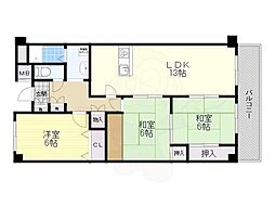 フェルティ摂津 3階