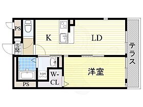 アムール彩都2  ｜ 大阪府箕面市彩都粟生南２丁目16番10号（賃貸アパート1LDK・1階・40.99㎡） その2