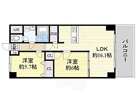 ＭＳ.ｈｉｌｌｓ千里丘north  ｜ 大阪府吹田市尺谷（賃貸マンション2LDK・4階・62.15㎡） その2