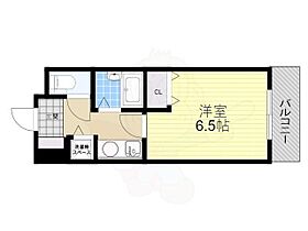 美穂ヶ丘阪田ハイツ 512 ｜ 大阪府茨木市美穂ケ丘（賃貸マンション1K・5階・22.93㎡） その2