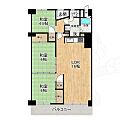 千里山田D団地A-2棟8階8.0万円