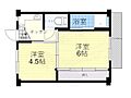 ビレッジハウス高田1号棟2階4.1万円