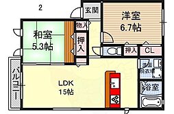 ハイツヒシタニ 1階