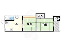 竹島マンション 2階/201