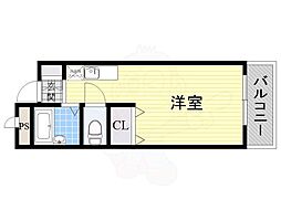 アビタシオン・F 1Kの間取図画像