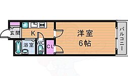 レオパレスJNB 1Kの間取図画像