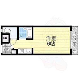 パークマンション ワンルームの間取図画像