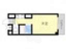 ハイム白山 ワンルームの間取図画像