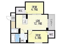 茨木市島2丁目6-45ノース新築 3階/-