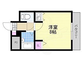 キューブ豊里  ｜ 大阪府大阪市東淀川区豊里２丁目（賃貸マンション1R・4階・20.20㎡） その2