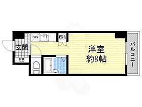 ラ・フォーレ上新庄  ｜ 大阪府大阪市東淀川区瑞光１丁目9番15号（賃貸マンション1R・4階・21.09㎡） その2