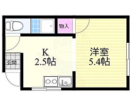 植原マンション  ｜ 大阪府大阪市東淀川区豊新４丁目（賃貸アパート1R・2階・18.50㎡） その2