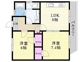 秀英マンション  ｜ 大阪府大阪市東淀川区豊里２丁目（賃貸マンション2LDK・1階・52.50㎡） その2