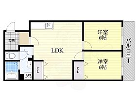 生島リバーサイドマンションA棟  ｜ 大阪府大阪市東淀川区下新庄４丁目21番（賃貸マンション2LDK・10階・60.20㎡） その2