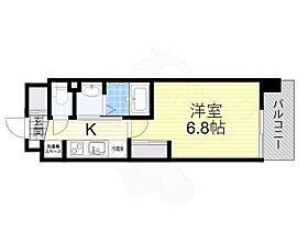 Luxe新大阪6  ｜ 大阪府大阪市東淀川区西淡路４丁目（賃貸マンション1K・4階・22.51㎡） その2