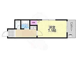 シティハイツ瑞光 1Kの間取図画像