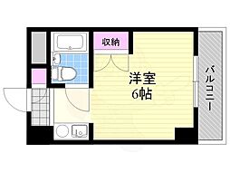 TBM南方 1Kの間取図画像