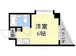 ラ・セレッソ ワンルームの間取図画像
