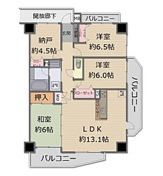 間取図画像 3SLDK