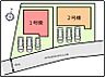 その他：（区画図）駐車スペース各棟並列3台分有り！（車種による）