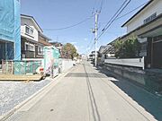 （現地写真）《間もなく完成+18帖LDK！》ご見学は現地で集合・解散OK！まずはお気軽に「広さ」と「街の雰囲気」を見に来ませんか（＾ー＾）？