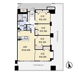 間取図画像 4LDK