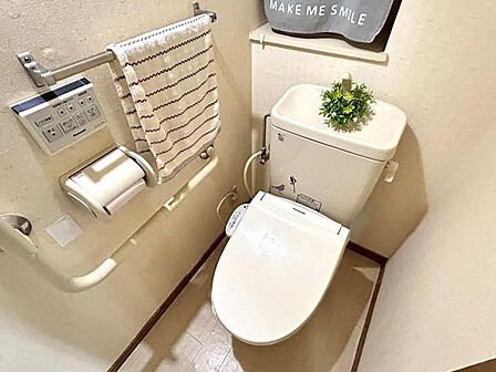 《トイレ》清潔感の感じられる空間です。