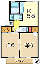 ハイライズ宇田川  ｜ 神奈川県横浜市磯子区田中2丁目（賃貸アパート2K・1階・41.31㎡） その2