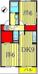間取図画像 2DK