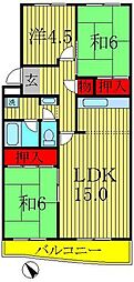 光ヶ丘第3エステート4-7-4 3LDKの間取図画像
