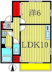 東武野田線 初石駅 徒歩8分 2階/-