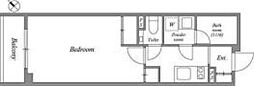 練馬区豊玉北2丁目マンション 1Kの間取図画像