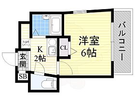 大阪府大阪市都島区都島本通２丁目6番5号（賃貸マンション1K・7階・19.13㎡） その2