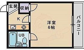 白樺マンション  ｜ 大阪府大阪市城東区成育４丁目（賃貸マンション1K・3階・17.21㎡） その2