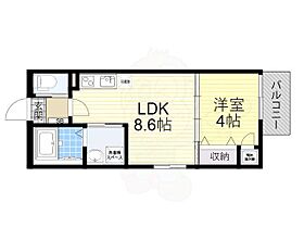 F asecia premier  ｜ 大阪府大阪市都島区中野町３丁目（賃貸アパート1LDK・3階・30.63㎡） その2