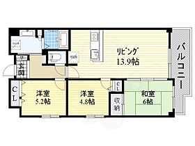 ローレルコート関目  ｜ 大阪府大阪市城東区関目３丁目1番9号（賃貸マンション3LDK・4階・65.88㎡） その2