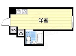 NORE大宮 ワンルームの間取図画像
