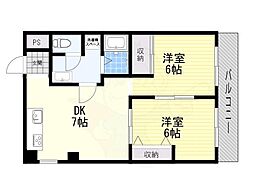 フルーレくにしま 2階